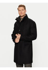 JOOP! Płaszcz wełniany 17 JC-251Makse 30043638 Czarny Regular Fit. Kolor: czarny. Materiał: wełna #1