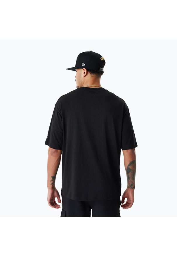 Koszulka męska New Era Team Script OS Tee Los Angeles Lakers. Kolor: czarny