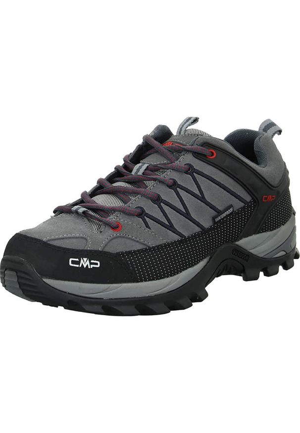 Buty Trekkingowe Męskie CMP Rigel Low Waterproof. Kolor: czerwony, wielokolorowy, czarny, szary