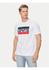 Levi's® T-Shirt Sportswear Logo Graphic 39636-0000 Biały Regular Fit. Kolor: biały. Materiał: bawełna