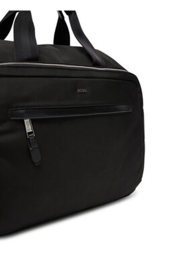 BOSS Torba na laptopa Highway 50548008 Czarny. Kolor: czarny. Materiał: materiał