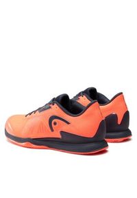 Head Buty Sprint Pro 3.5 Clay 273163 Koralowy. Kolor: pomarańczowy. Materiał: materiał. Sport: bieganie #3