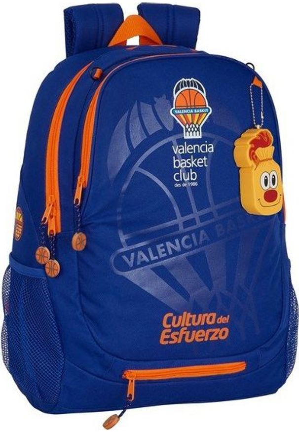 Valencia Basket Plecak szkolny Valencia Basket Niebieski Pomarańczowy. Kolor: niebieski, wielokolorowy, pomarańczowy