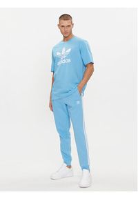 Adidas - adidas T-Shirt adicolor Trefoil IR7980 Niebieski Regular Fit. Kolor: niebieski. Materiał: bawełna
