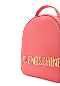 Love Moschino - LOVE MOSCHINO Plecak JC4197PP1MKD0464 Koralowy. Kolor: pomarańczowy. Materiał: skóra