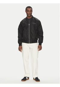 Richmond X Kurtka bomber UMP25070GB Czarny Regular Fit. Kolor: czarny. Materiał: syntetyk #6
