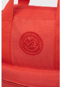 Superdry plecak męski kolor czerwony duży gładki. Kolor: czerwony. Wzór: gładki #5