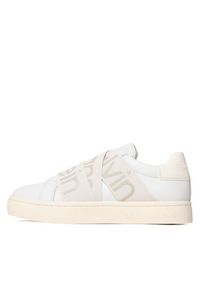 Calvin Klein Jeans Sneakersy Classic Cupsole Elast Webbng YW0YW00911 Biały. Kolor: biały. Materiał: skóra