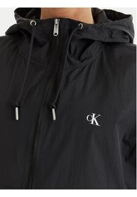 Calvin Klein Jeans Wiatrówka Essential LV047F507G Czarny Regular Fit. Kolor: czarny. Materiał: syntetyk #3