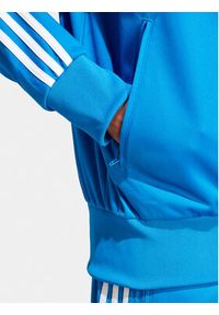Adidas - adidas Bluza adicolor Classics IJ7059 Niebieski Loose Fit. Kolor: niebieski. Materiał: syntetyk #4