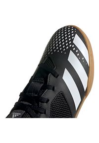 Adidas - Buty halowe dla dzieci adidas Predator 20.4 Sala IN Jr FW9224. Zapięcie: sznurówki. Materiał: syntetyk. Szerokość cholewki: normalna. Wzór: geometria. Sport: piłka nożna #6
