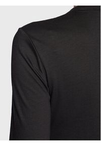 Calvin Klein Bluzka Smooth K20K205337 Czarny Regular Fit. Kolor: czarny. Materiał: bawełna