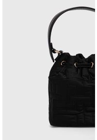 TOMMY HILFIGER - Tommy Hilfiger torebka kolor czarny. Kolor: czarny. Rodzaj torebki: na ramię #2