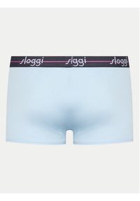 Sloggi Komplet 2 par bokserek 10206968 Niebieski. Kolor: niebieski. Materiał: bawełna #8