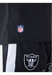 New Era T-Shirt NFL Las Vegas Raiders Mesh Graphic Jersey 60596386 Czarny Regular Fit. Kolor: czarny. Materiał: syntetyk #7