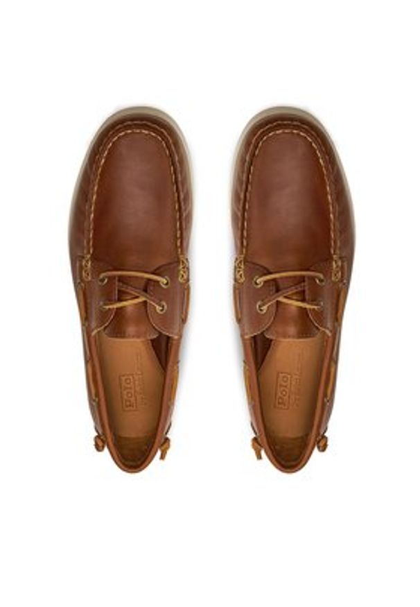 Polo Ralph Lauren Mokasyny 803932996002 Brązowy. Kolor: brązowy. Materiał: skóra