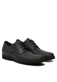 Timberland Półbuty Woodhull Leather Oxford TB0A2CWA0011 Czarny. Kolor: czarny. Materiał: skóra #4