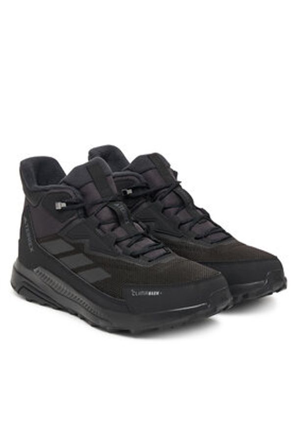 Adidas - adidas Trekkingi Terrex Anylander CLIMAWARM+ JH6234 Czarny. Kolor: czarny. Materiał: materiał. Technologia: ClimaWarm (Adidas). Model: Adidas Terrex. Sport: turystyka piesza