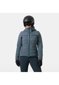 Damska kurtka narciarska Helly Hansen Alphelia Elevate. Kolor: szary. Sezon: zima. Sport: narciarstwo #1