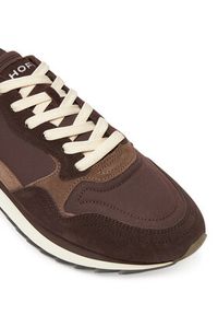 HOFF Sneakersy City Munich 22502613 Brązowy. Kolor: brązowy. Materiał: skóra, zamsz #3
