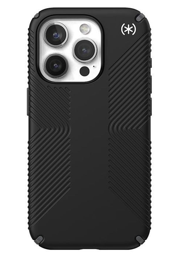 Speck Presidio2 Grip - Etui iPhone 15 Pro (Black / Slate Grey / White)