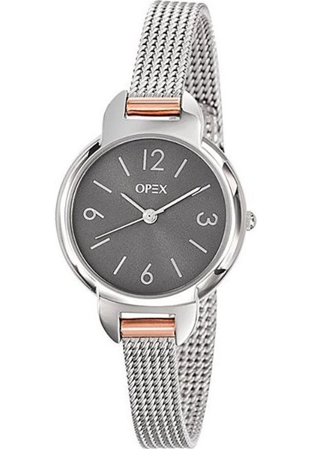 Zegarek Opex Zegarek damski Opex X4034MA2 srebrny. Kolor: srebrny