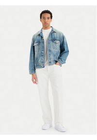 Tommy Jeans Kurtka jeansowa DM0DM22472 Niebieski Regular Fit. Kolor: niebieski. Materiał: bawełna #3