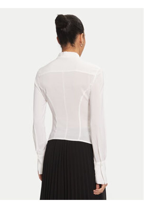 Pinko - PINKO Koszula 100612 A1NI Biały Regular Fit. Kolor: biały. Materiał: wiskoza