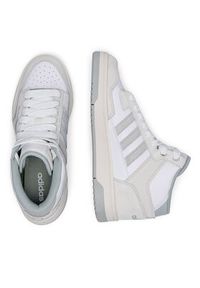 Adidas - adidas Sneakersy RAPID COURT MID W JP5874 Szary. Kolor: szary. Materiał: skóra, zamsz #3