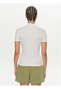 Calvin Klein Jeans T-Shirt J20J223169 Biały Slim Fit. Kolor: biały. Materiał: bawełna #5