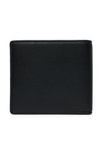Hugo - HUGO Mały Portfel Męski STK 50536043 Czarny. Kolor: czarny. Materiał: skóra
