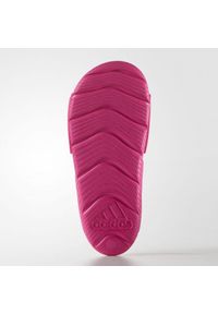 Adidas - Sandały adidas Akwah 9 Jr AF3871 niebieskie różowe. Zapięcie: rzepy. Kolor: wielokolorowy, niebieski, różowy. Materiał: materiał, skóra, tkanina, syntetyk. Wzór: paski