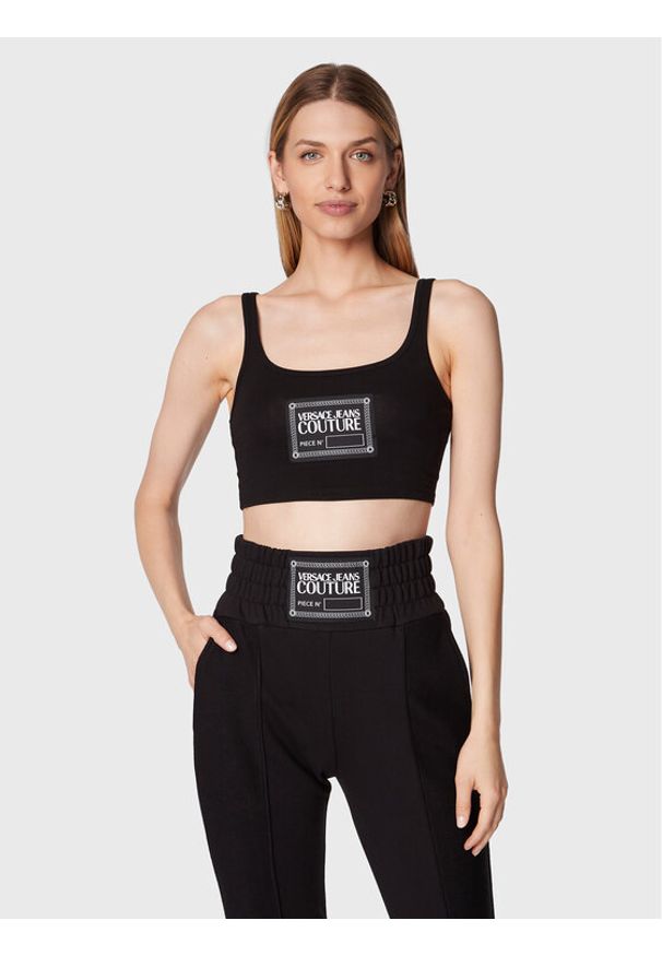 Top Versace Jeans Couture. Kolor: czarny