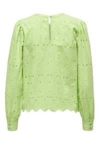 JDY Bluzka 15289327 Zielony Regular Fit. Kolor: zielony. Materiał: bawełna #7