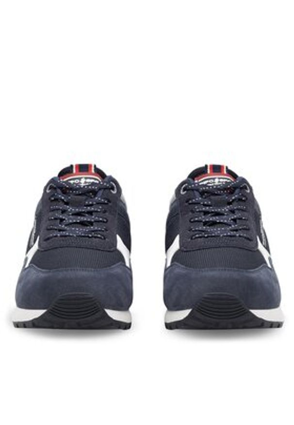Beverly Hills Polo Club Sneakersy 22MS1001 Granatowy. Kolor: niebieski. Materiał: materiał