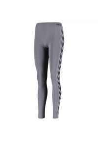 Legginsy Sportowe Hummel Classic Bee Ci Seamless Tights Damskie. Kolor: szary