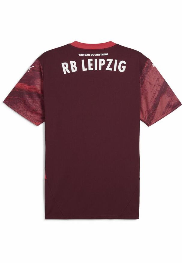Puma - Męska koszulka wyjazdowa RB Leipzig 24/25 PUMA Dark Jasper Active Red. Kolor: czerwony