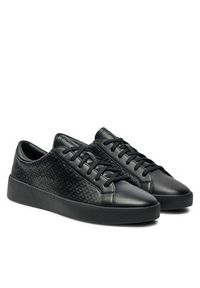 BOSS - Boss Sneakersy Belwar 50537891 10269816 01 Czarny. Kolor: czarny. Materiał: skóra