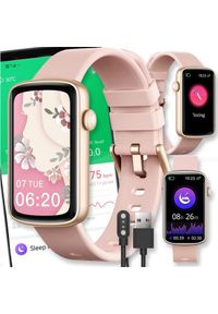 Smartwatch Active Band SMARTWATCH ZEGAREK MENU PL POLSKIE DAMSKI WATCH MĘSKI PULS SPORT KROKI SMS L2. Rodzaj zegarka: smartwatch. Styl: sportowy #1