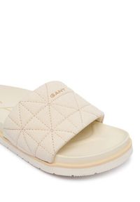 GANT - Gant Klapki 32508310 Biały. Kolor: biały. Materiał: materiał #4