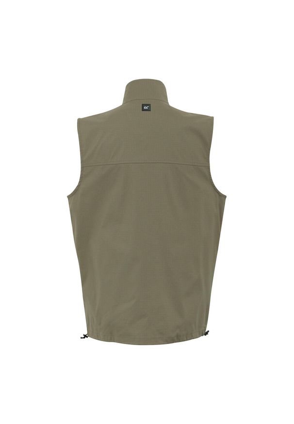 Regatta - Bezrękawnik Męska Łatwe Pakowanie Travel Light. Kolor: brązowy. Długość rękawa: bez rękawów. Sport: turystyka piesza