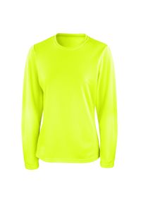 SPIRO - Damska Szybkoschnąca Koszulka Sportowa. Kolor: żółty, wielokolorowy, zielony. Sport: turystyka piesza #1