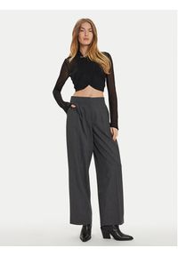 BARDOT - Bardot Bluzka Aliyah 55001TB2 Czarny Slim Fit. Kolor: czarny. Materiał: syntetyk #3