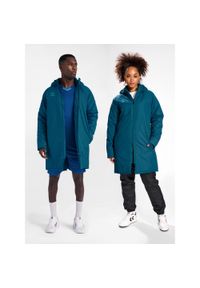 Kurtka Hummel Bench. Kolor: różowy, niebieski, wielokolorowy, pomarańczowy. Materiał: materiał. Wzór: jodełka, nadruk. Sport: piłka nożna #1