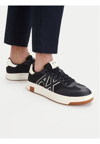 Armani Exchange Sneakersy XM002687 AF22775 MZ752 Granatowy. Kolor: niebieski. Materiał: skóra #2