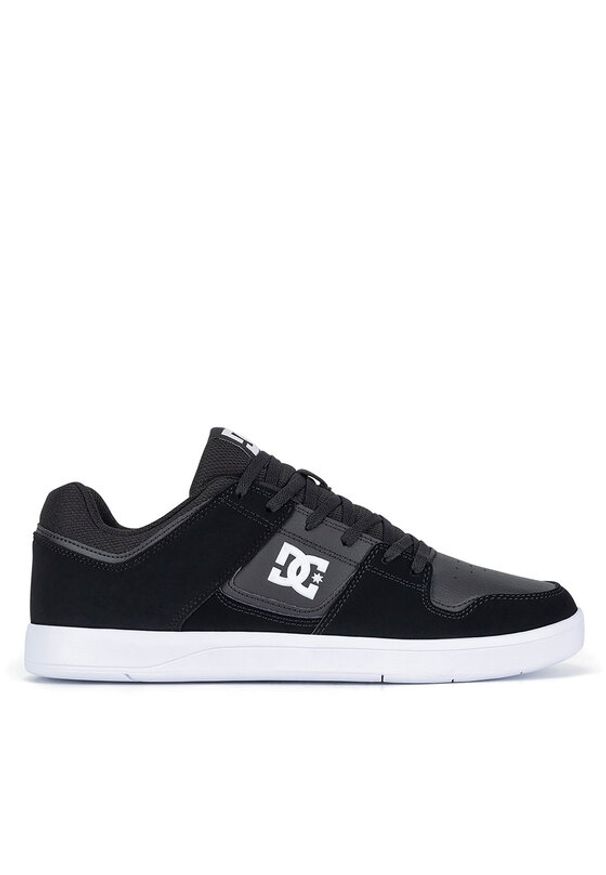 DC Sneakersy CURE ADYS400073-BLK Czarny. Kolor: czarny. Materiał: skóra
