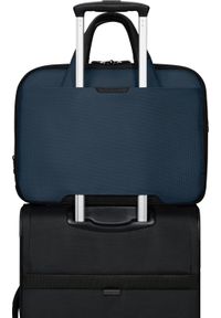 Samsonite 147141 1090 15.6'' PRO-DLX 6 niebieski. Kolor: niebieski. Materiał: skóra, materiał. Wzór: kolorowy. Styl: elegancki, biznesowy #4