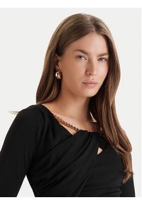 Marciano Guess Bluzka 6RGP06 6257A Czarny Slim Fit. Kolor: czarny. Materiał: syntetyk #4