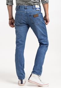 Wrangler - WRANGLER LARSTON MĘSKIE SPODNIE JEANSOWE JEANSY DŻINSY TROPIC THUNDER W18SYLY87 112330758 #5