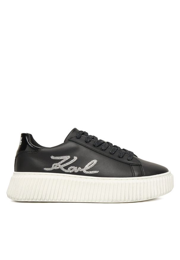 Karl Lagerfeld - Sneakersy KARL LAGERFELD. Kolor: czarny
